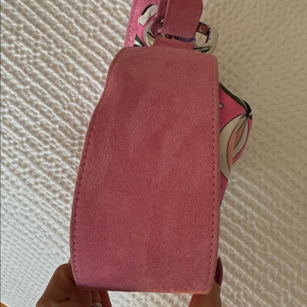 Emilio Pucci Pink and Multicolor Shoulder Bag - Picture 8 of 16